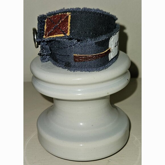 Carpe Diem Wrap Bracelet Motivational Adjustable Mindfulness Gift Fabric Leather - Picture 7 of 9